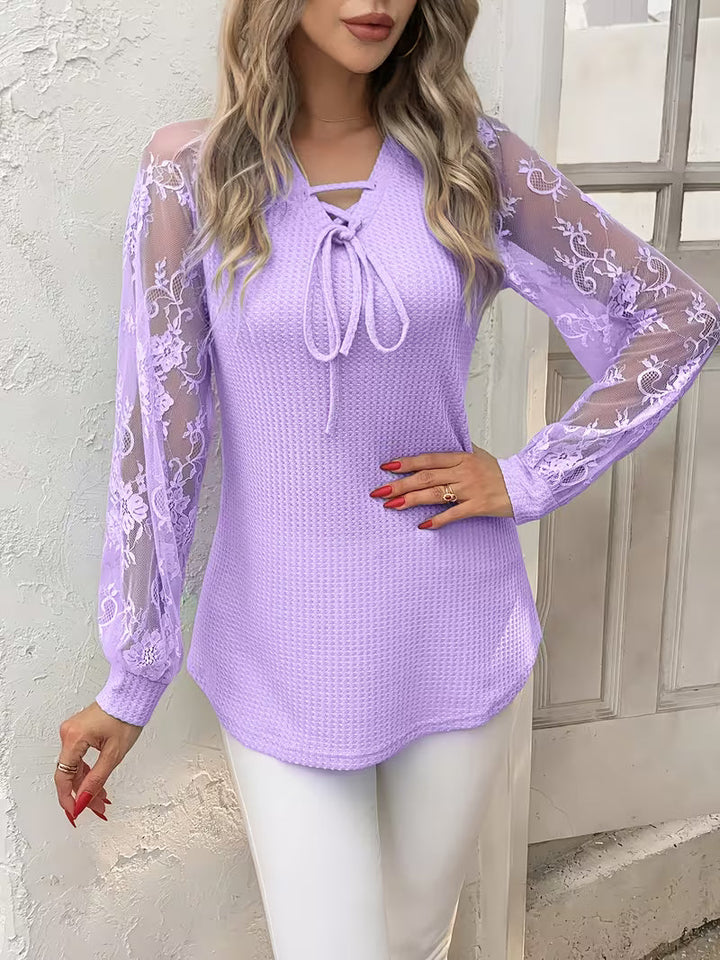 Zaria - Soft Lace Blouse