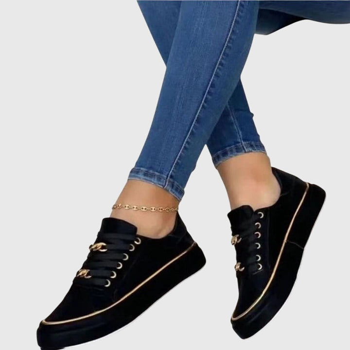 Amanda - Plush Elegance Sneakers
