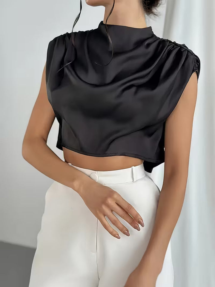 Pearl - Elegant Satin Blouse