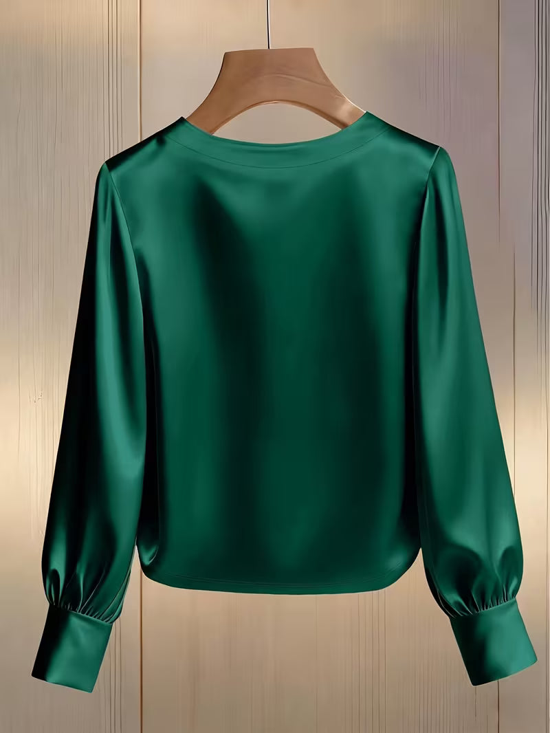 Belinda - Luxe Satin Blouse