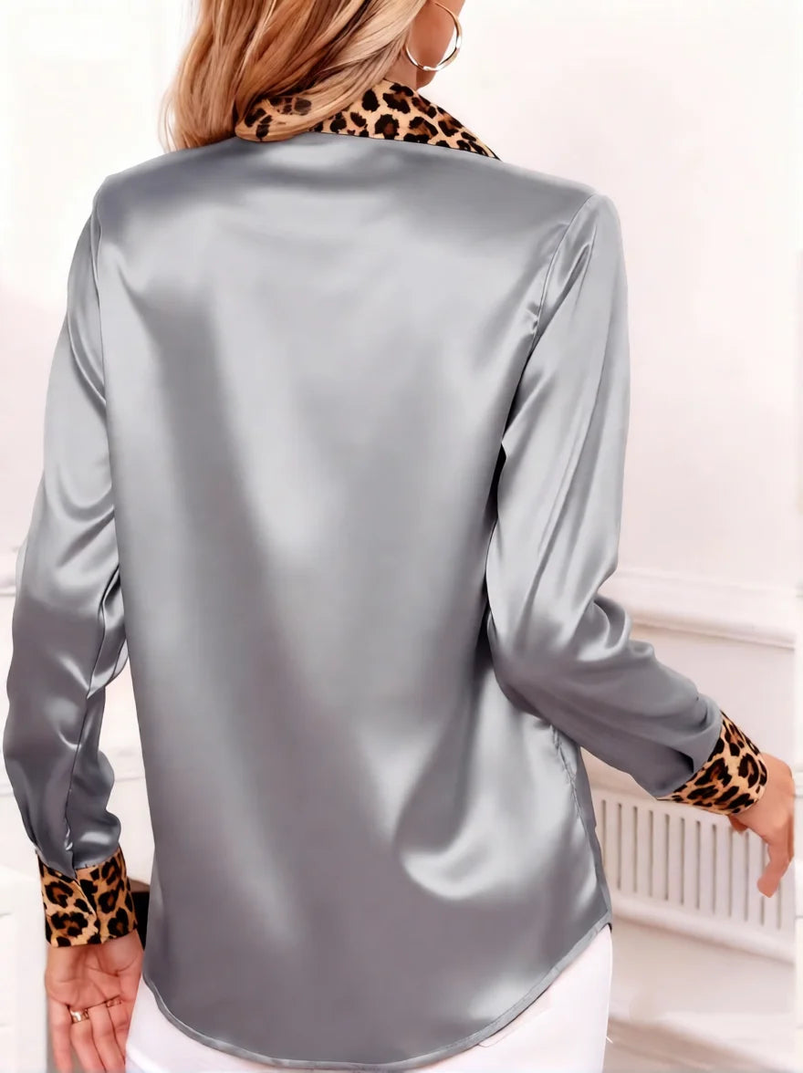 Kamila - Luxurious Satin Blouse
