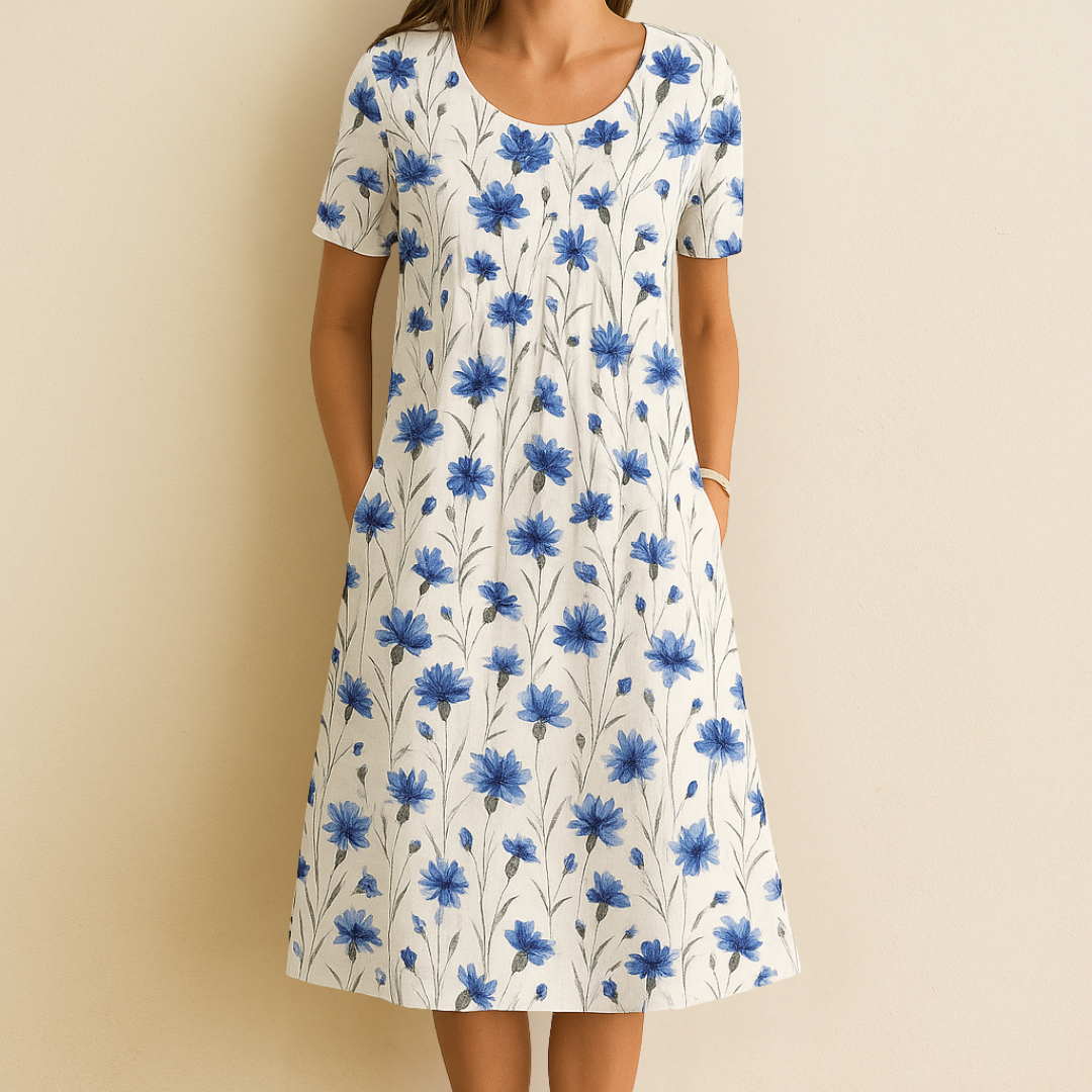 Orla - Soft Leaf Dress