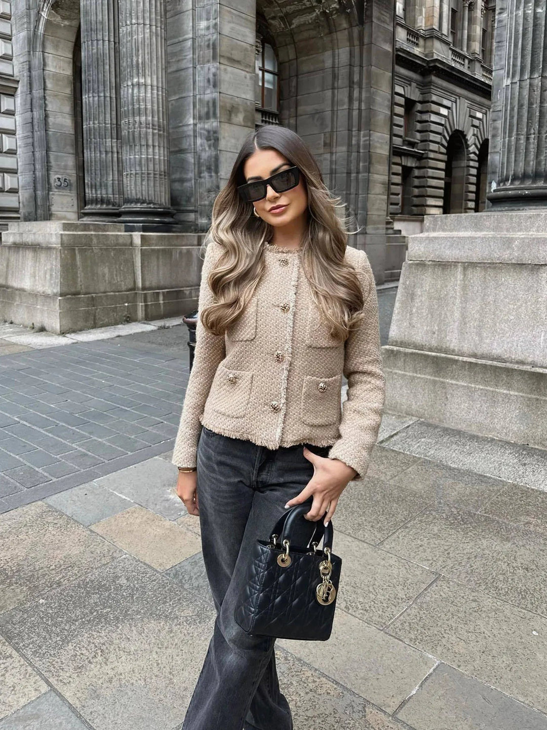 Madeline - Textured Chic Jacket