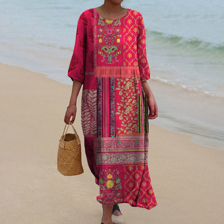 Haven - Airy Boho Maxi Dress