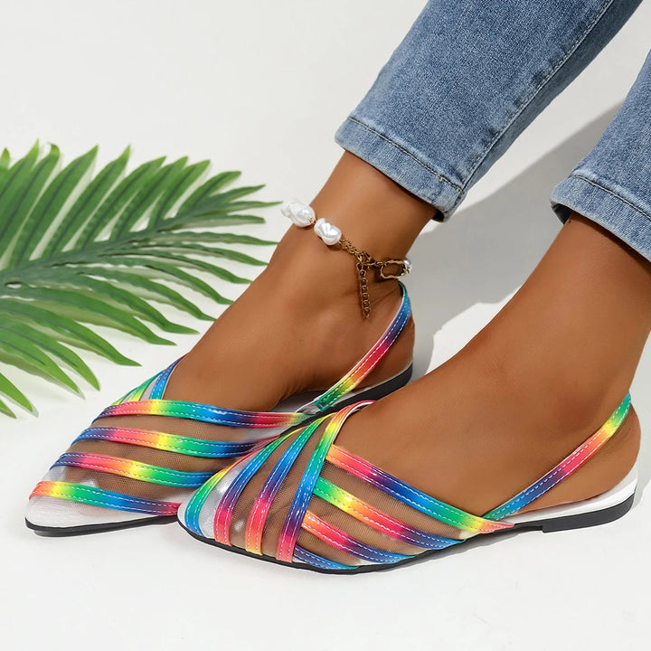 Xina - Elegant Metallic Sandals