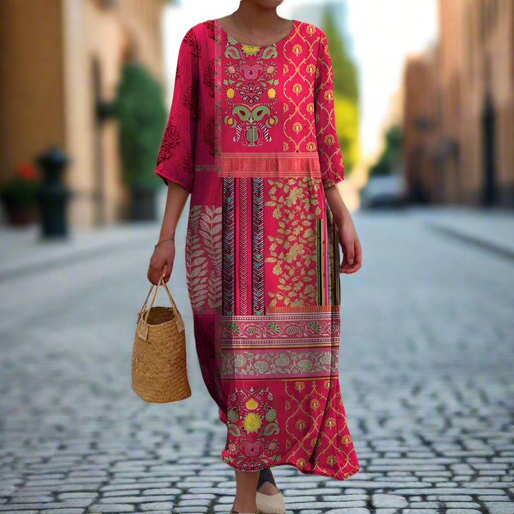 Haven - Airy Boho Maxi Dress