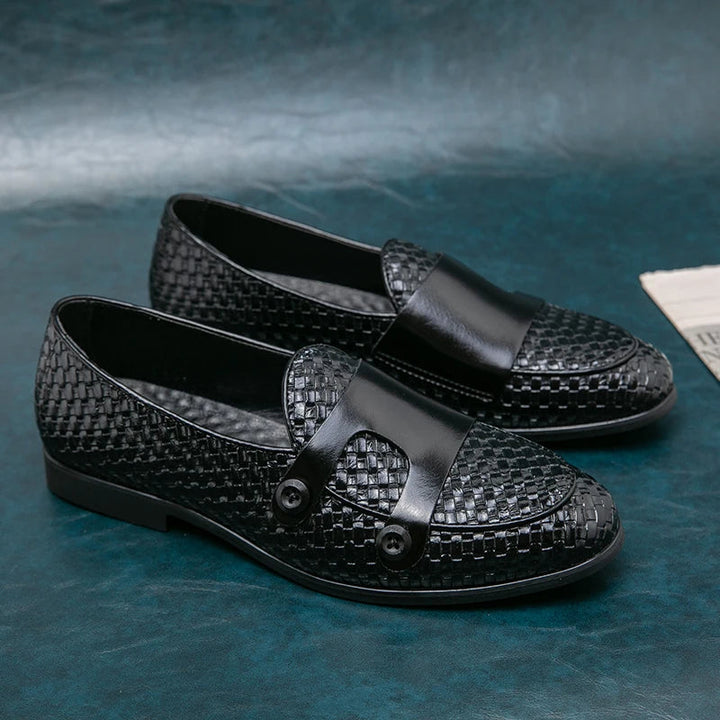 Anson - Polished Woven Loafer