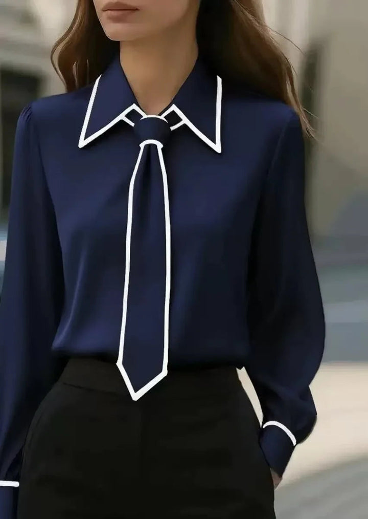 Inez - Chic Silk Blouse