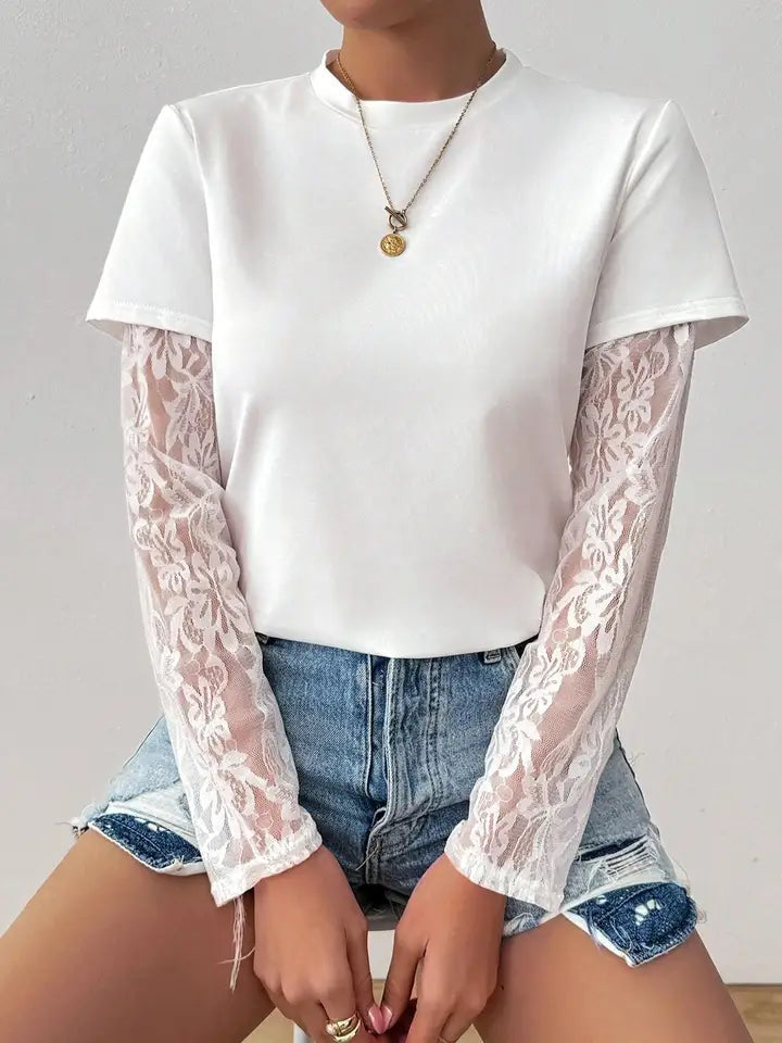 Tilda - Elegant Lace Blouse
