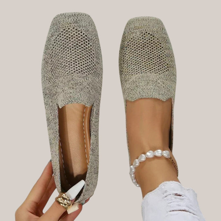 Yelena - Breezy Knit Flats