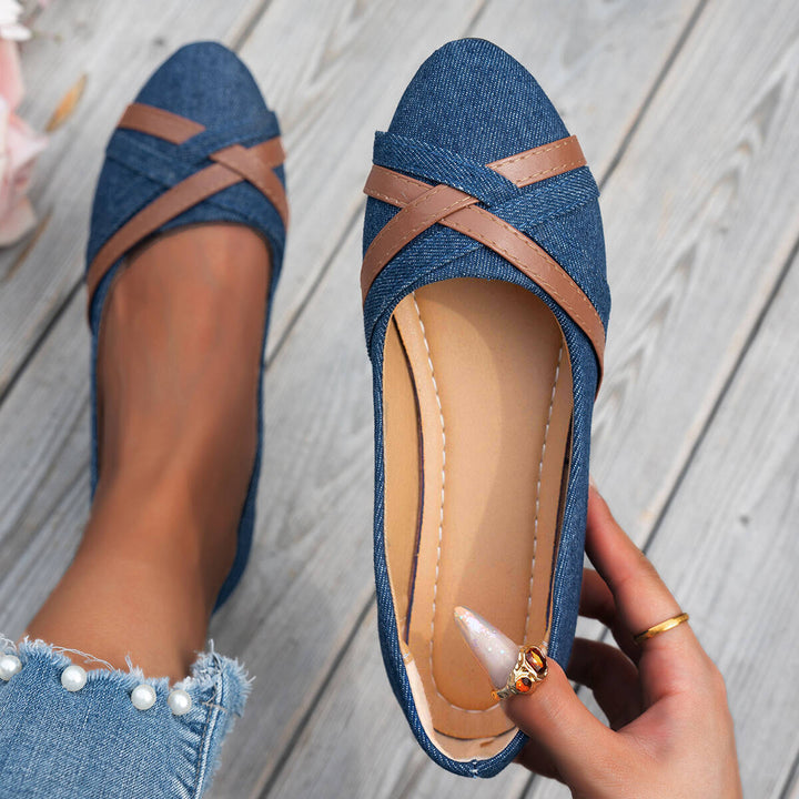 Ruby - Chic Denim Sandals