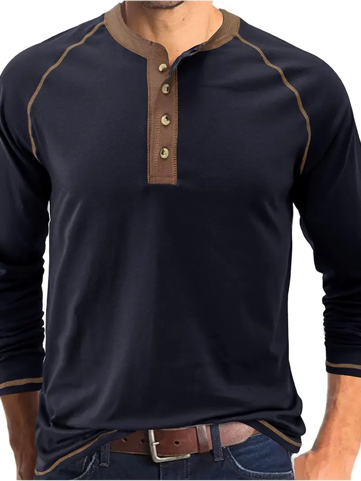 Palmer - Sleek Cotton Henley