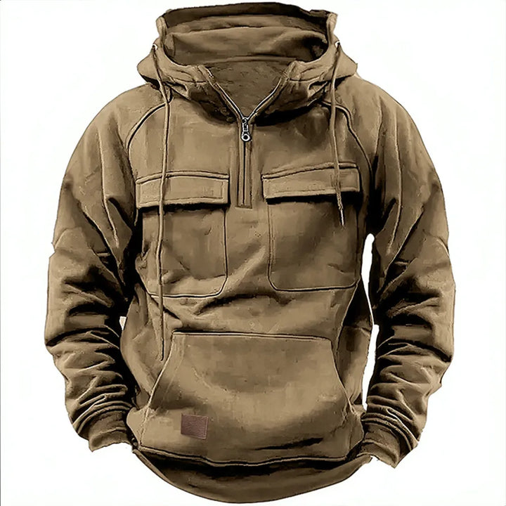Arlo - Rugged Sweatshirt Jacket