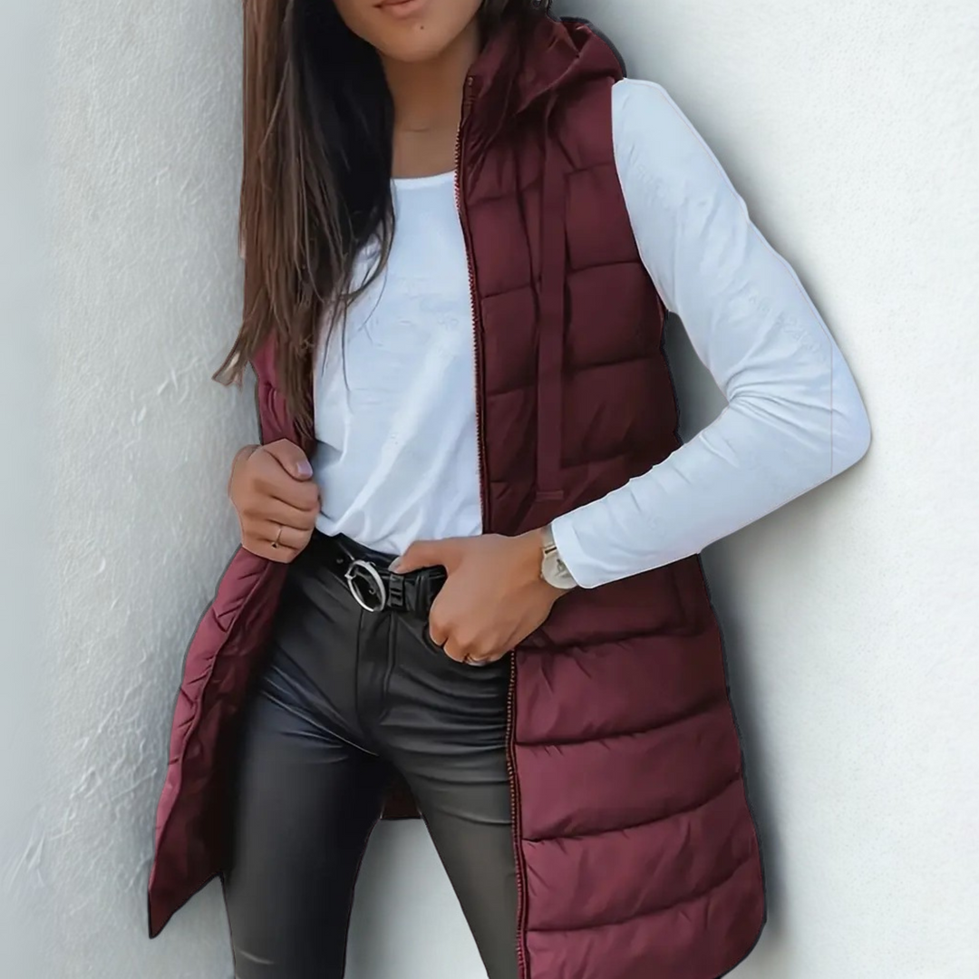Veronica - Sleek Quilted Vest