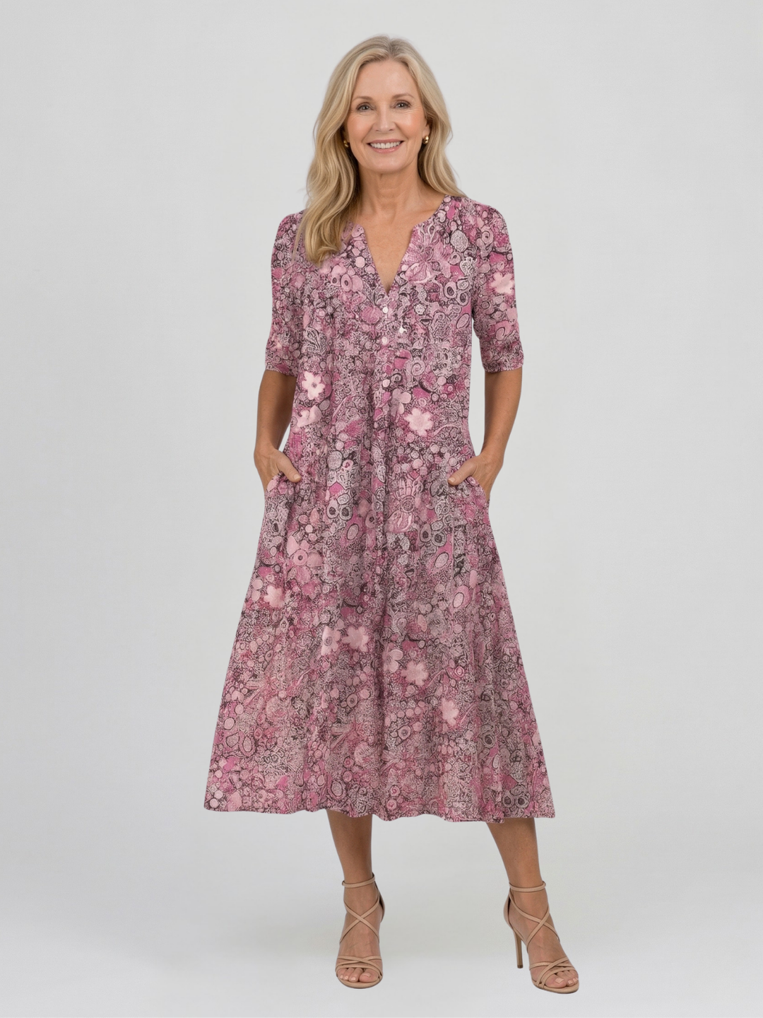 Rachel - Soft Draped Dress