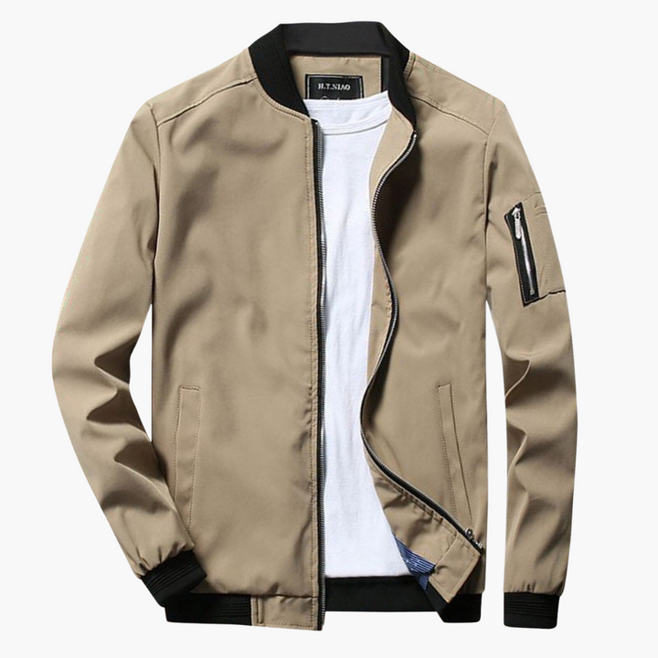 Walker - Sleek Satin Bomber