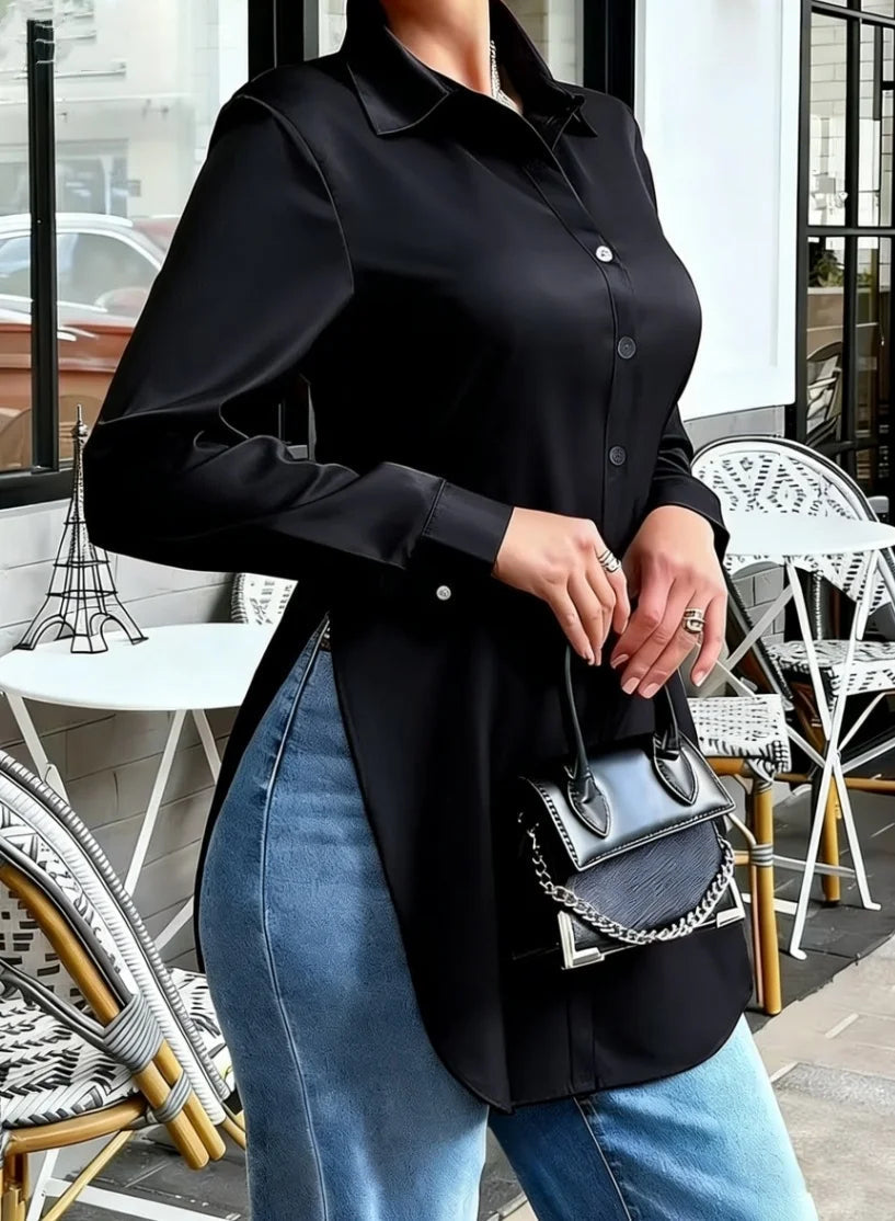 Roxanne - Silky Flowing Blouse