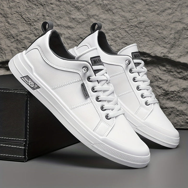 Brad - Sleek Leather Sneakers