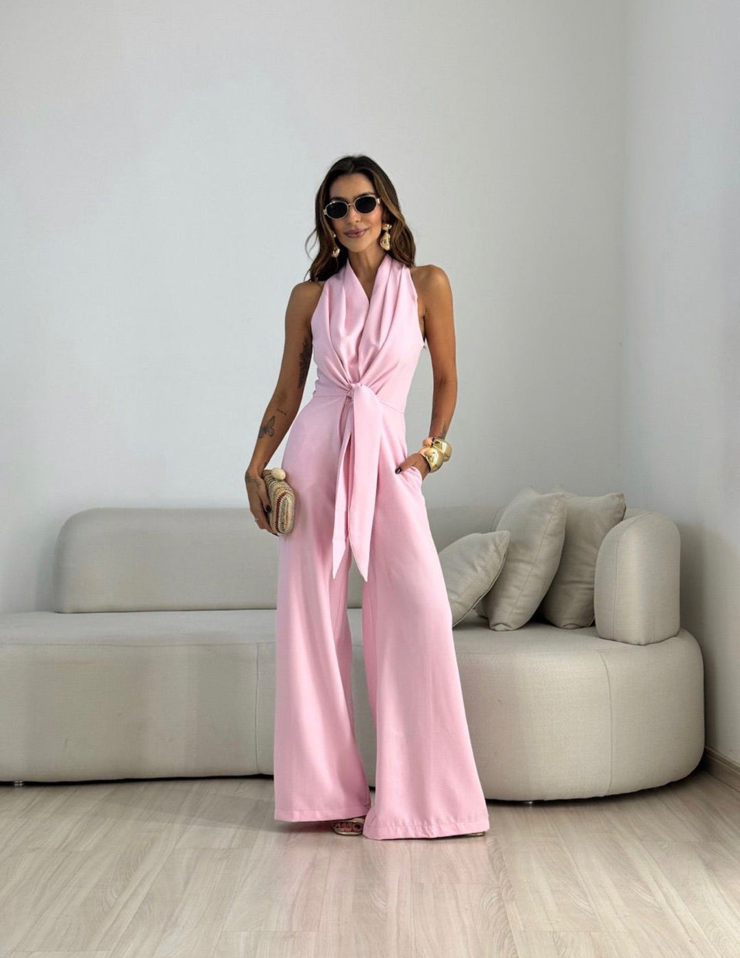 Ruby - Flowing Luxe Jumpsuit