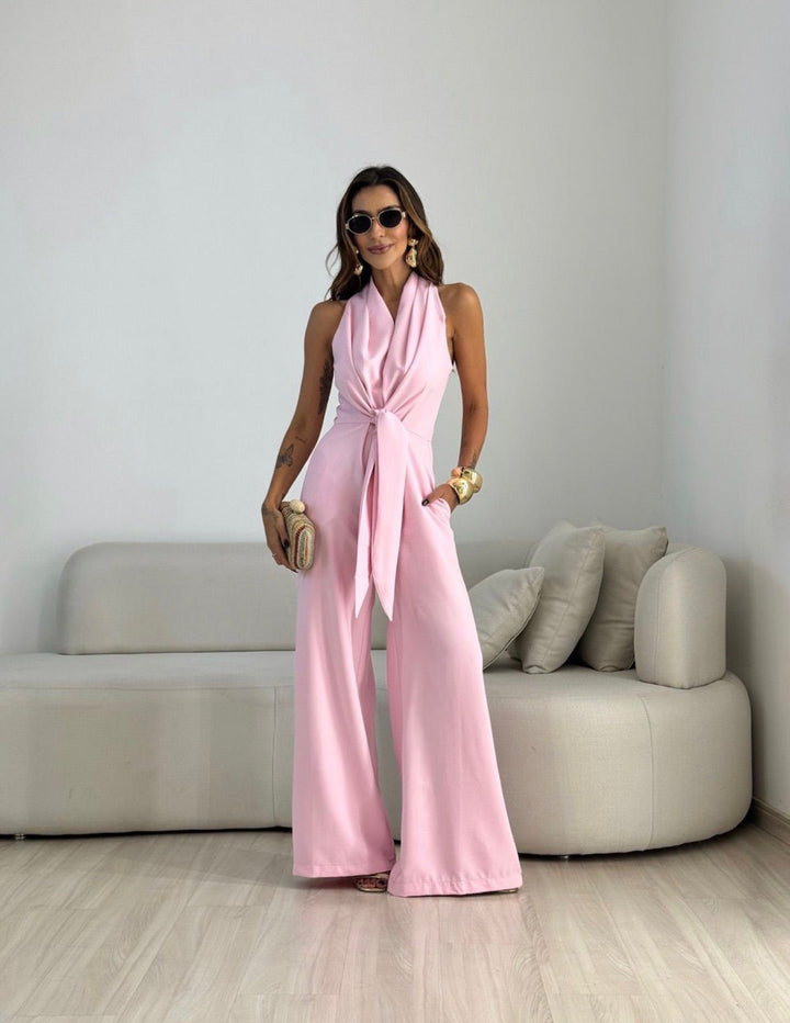 Ruby - Flowing Luxe Jumpsuit