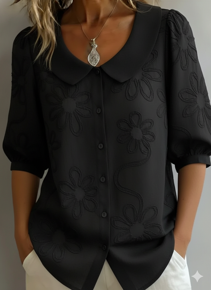 Jane - Soft Floral Blouse