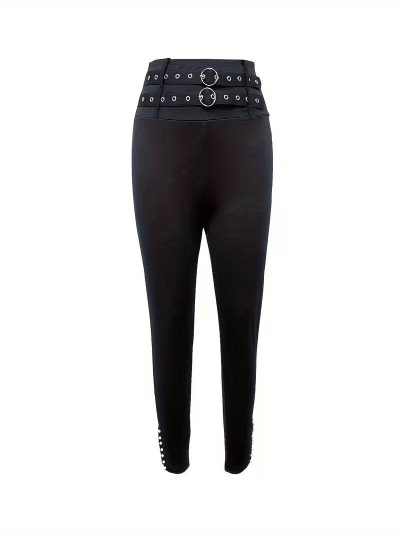 Fatima - Sleek High-Waisted Pants