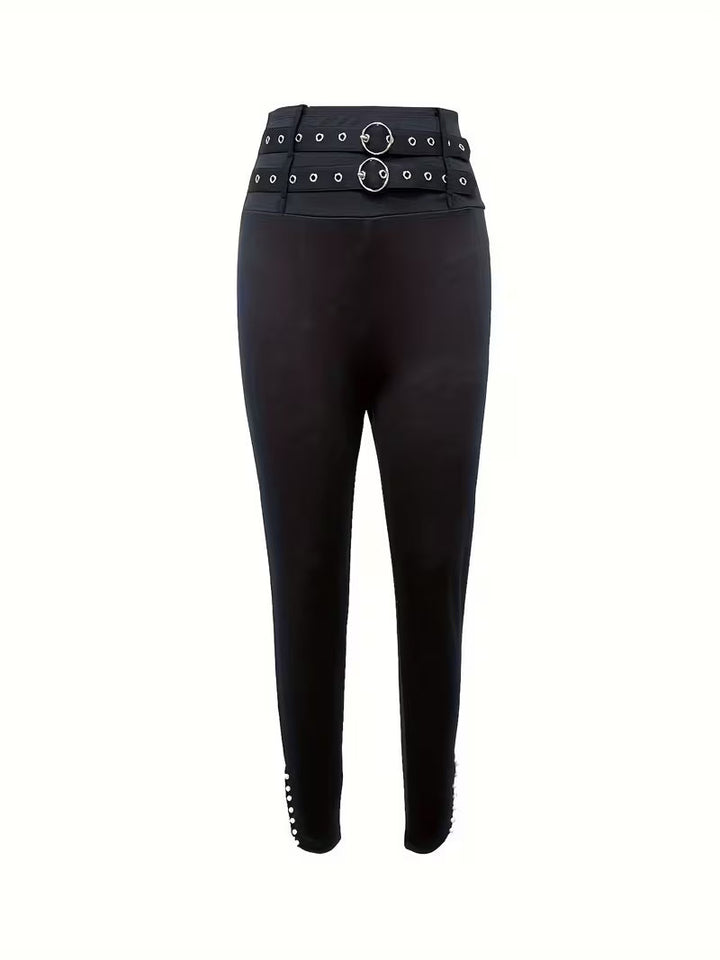 Fatima - Sleek High-Waisted Pants