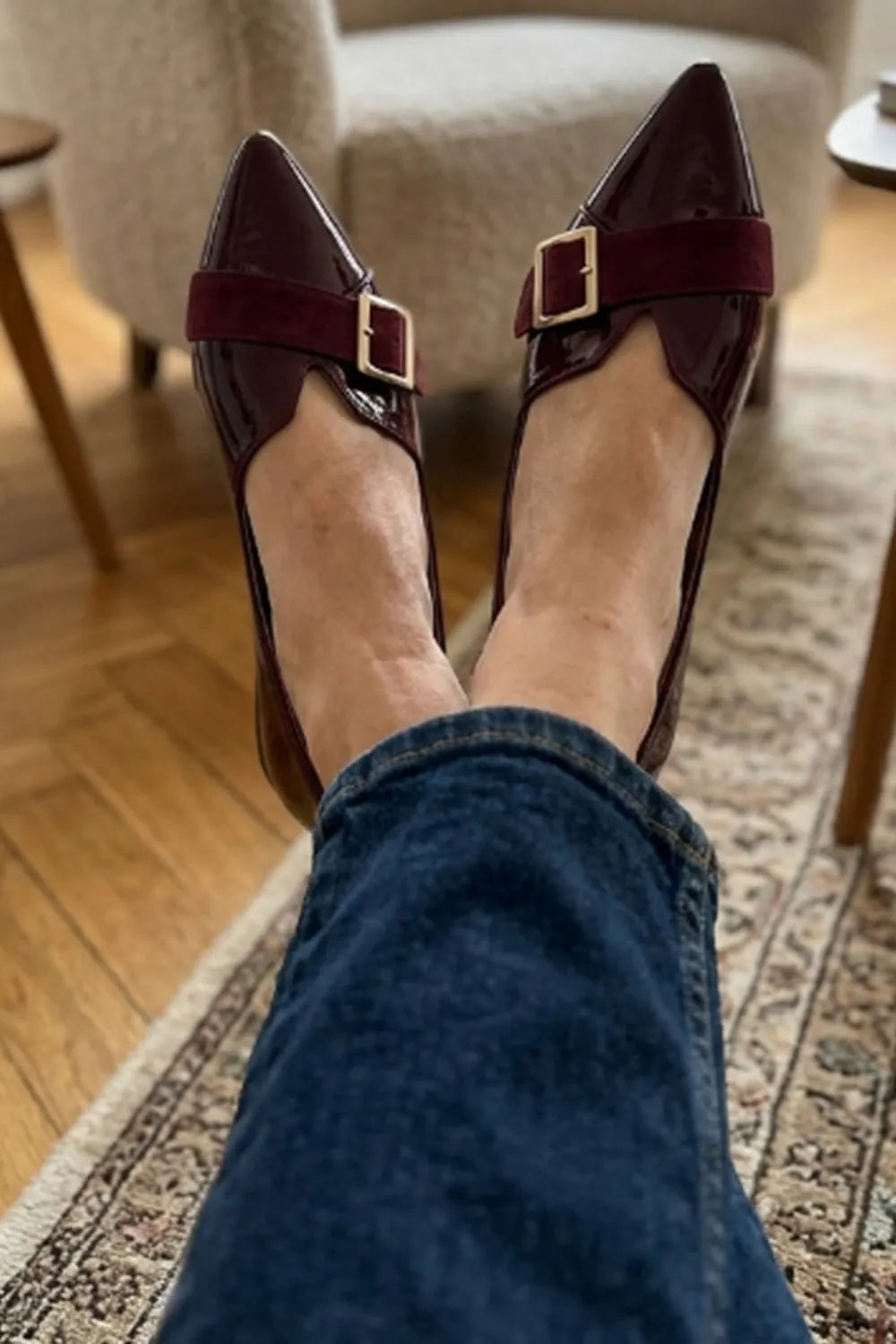 Jamie - Sleek Suede Sandals