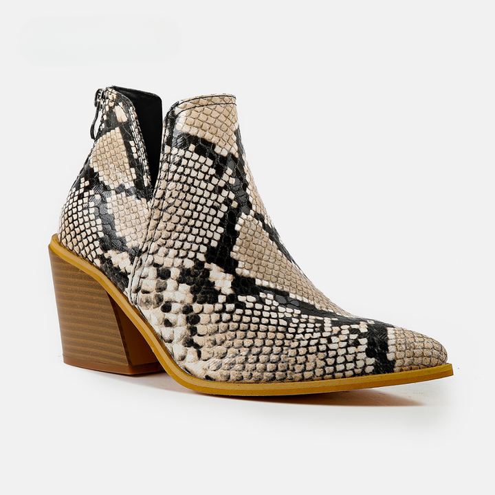 Quiana - Sleek Velvet Ankle Boot