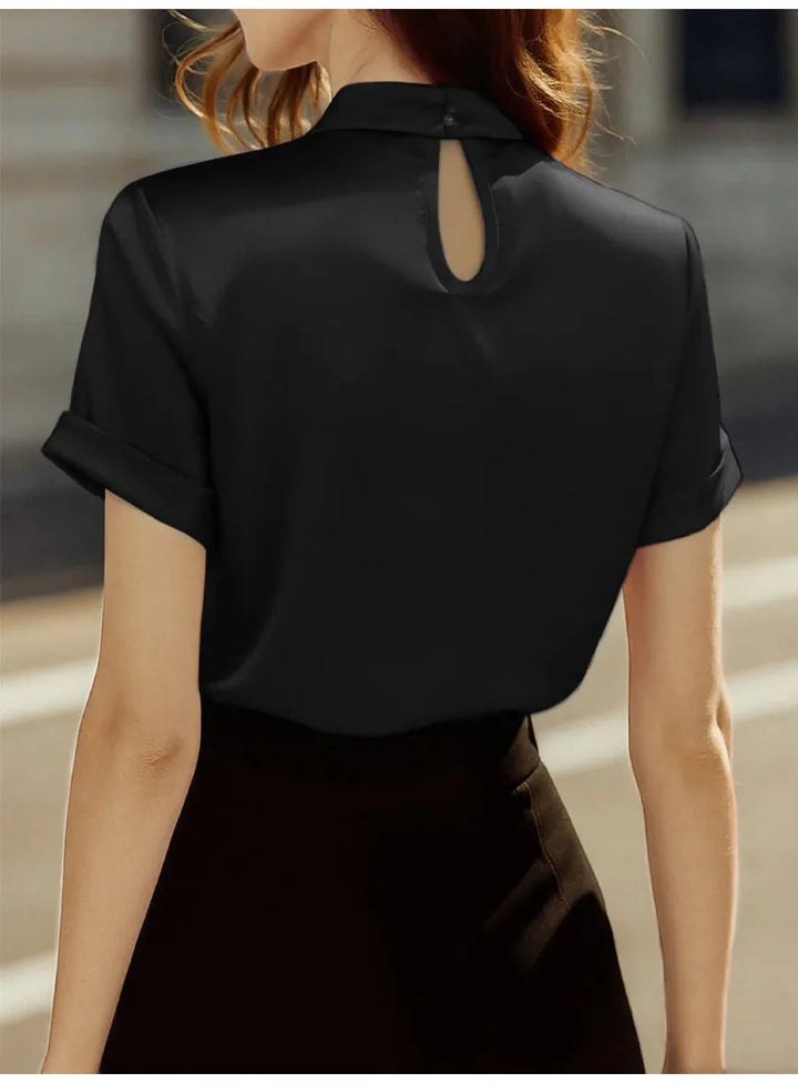 Xiomara - Silky Elegant Blouse
