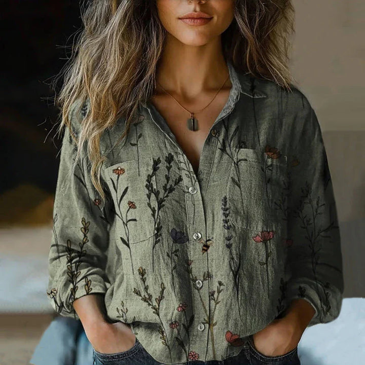 Jade - Soft Textured Blouse