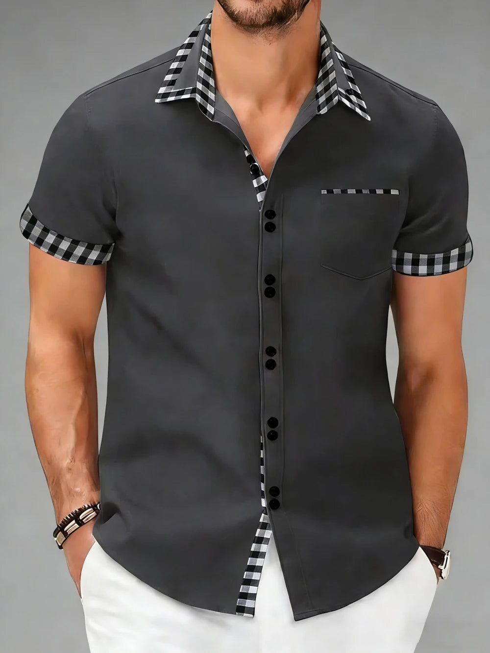 Keaton - Soft Checkered Shirt