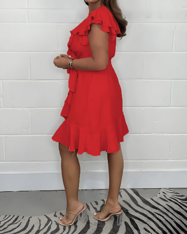 Emma - Airy Ruffle Dress