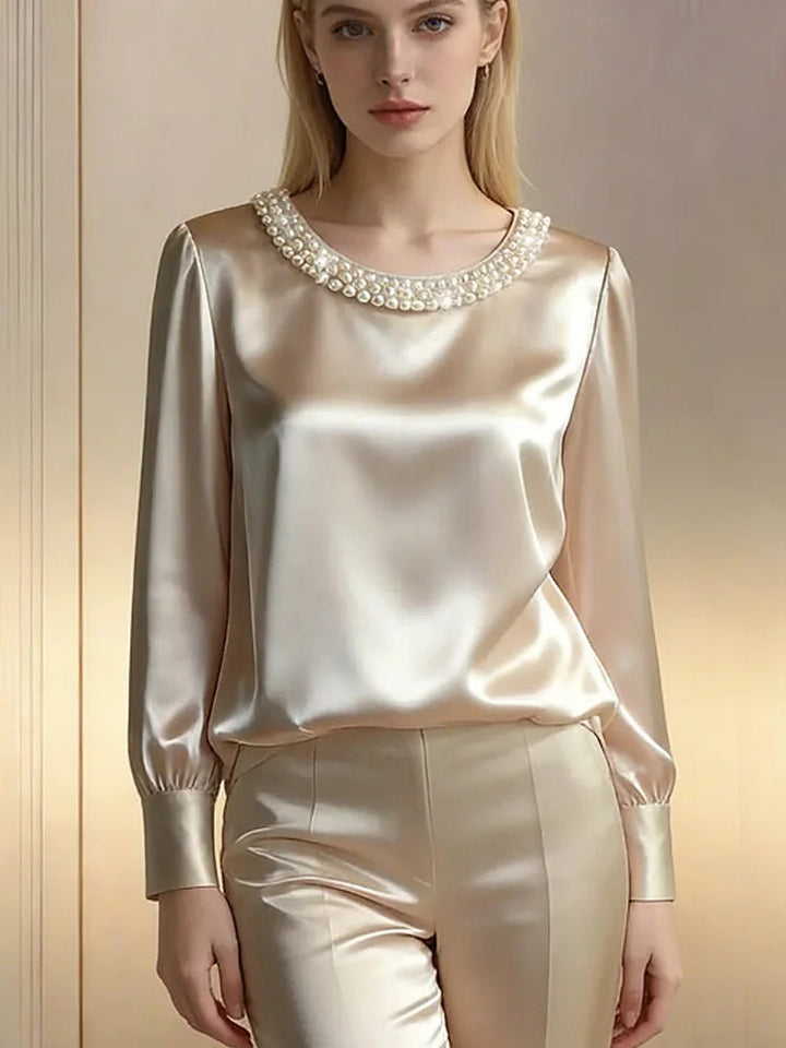 Belinda - Luxe Satin Blouse