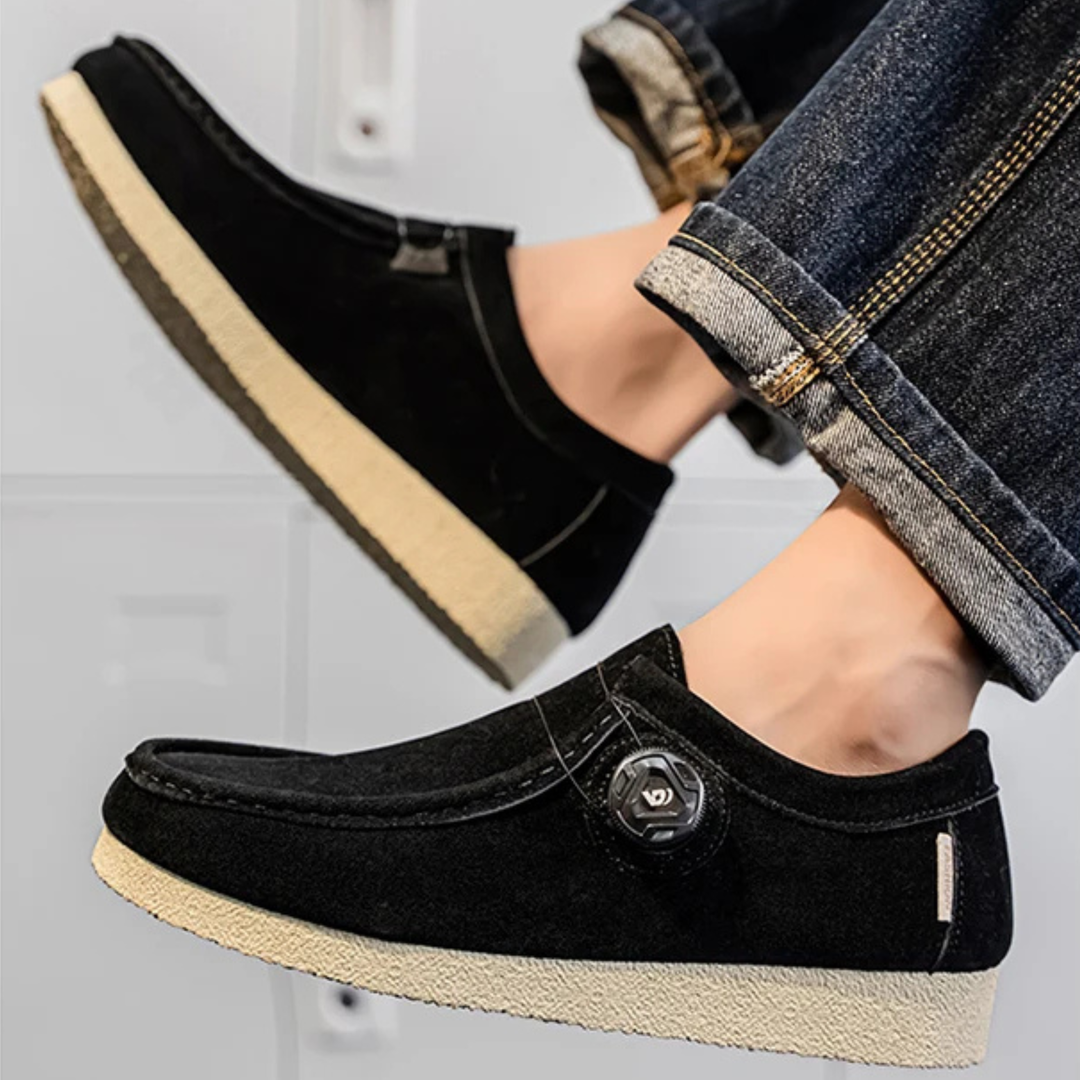 Irving - Relaxed Suede Loafers