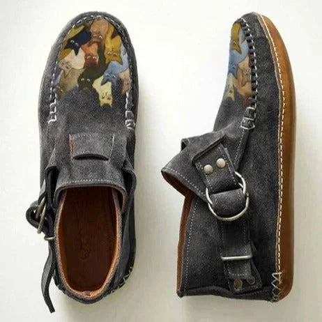 Yvette - Cozy Suede Boots