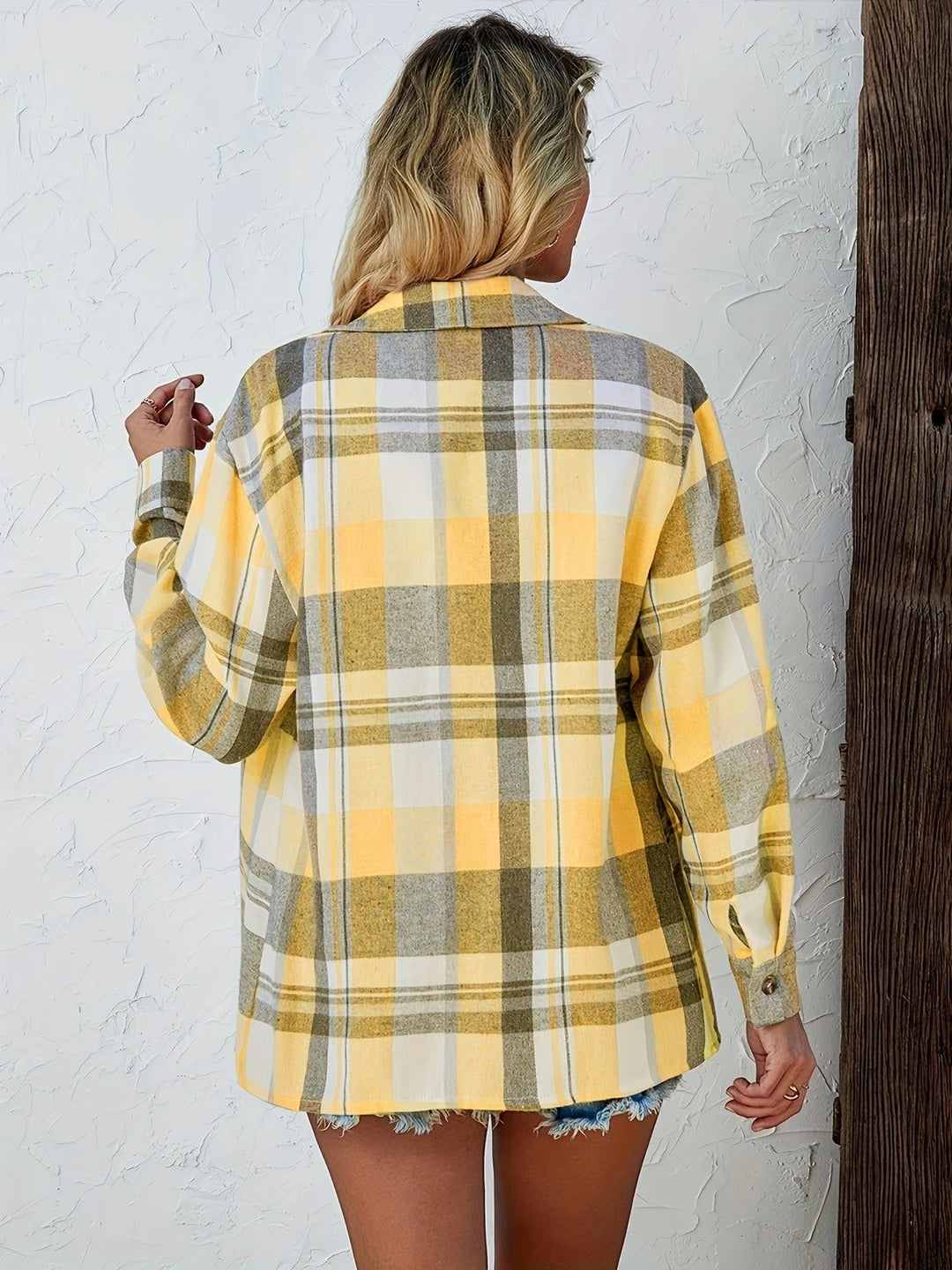 Rachel - Soft Checkered Shirt