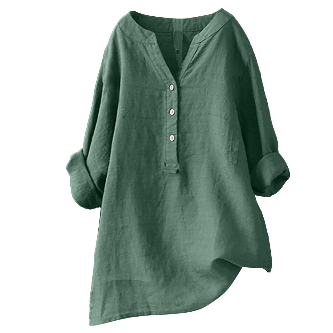 Luna - Relaxed Cotton Blouse