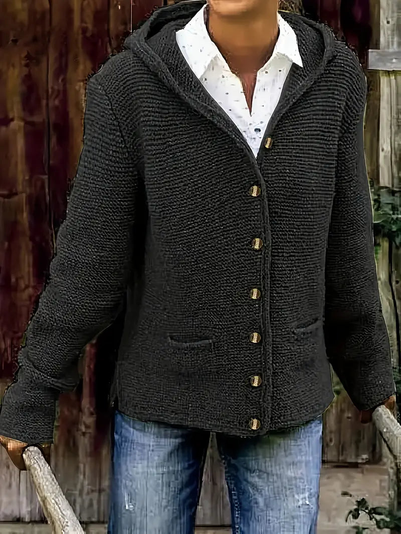 Henrietta - Cozy Textured Cardigan