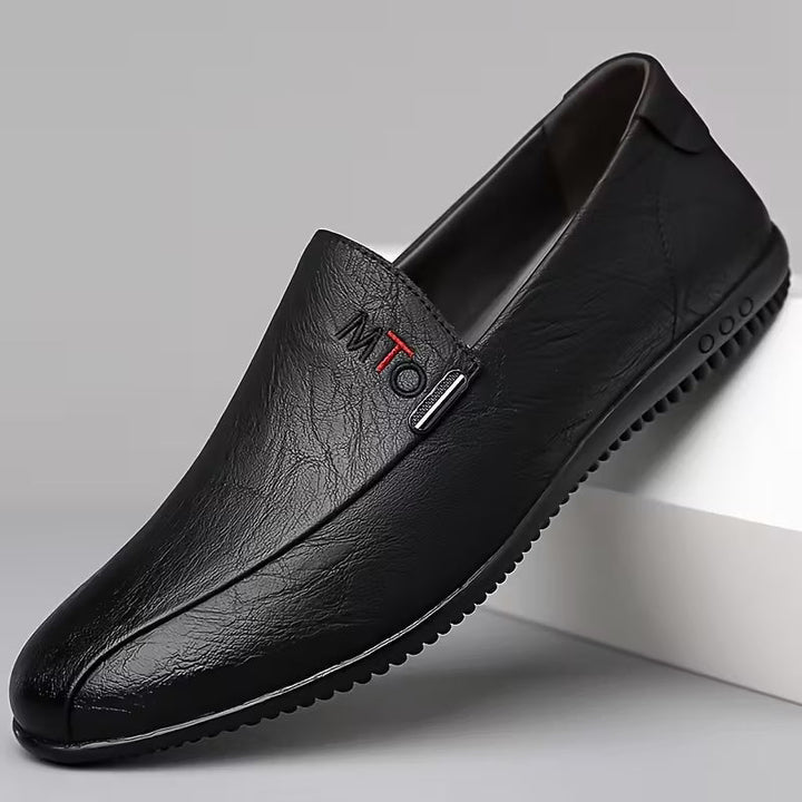 Nico - Sleek Leather Loafer