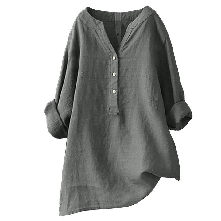 Luna - Relaxed Cotton Blouse