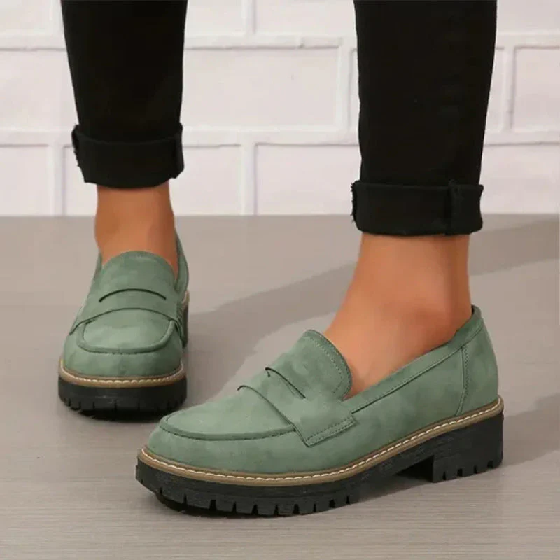 Yazmin - Sturdy Leather Loafers