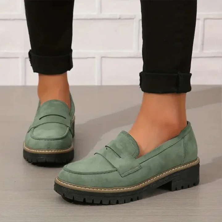 Yazmin - Sturdy Leather Loafers