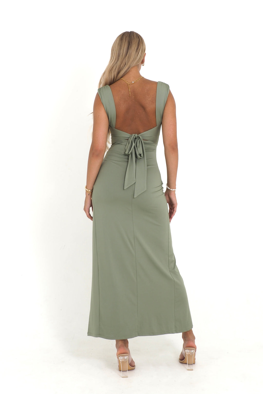 Dixie - Sleek Satin Dress
