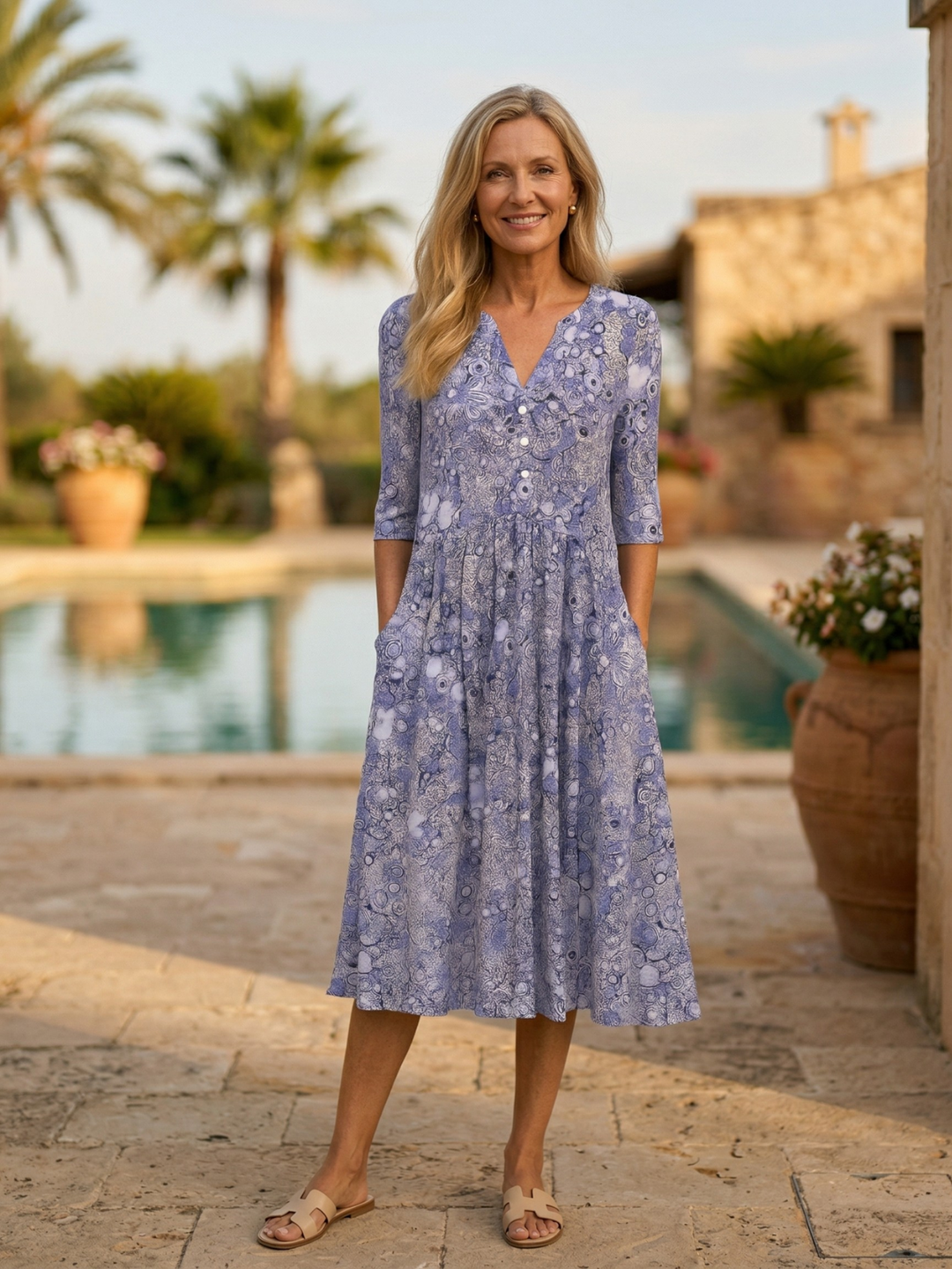 Rachel - Soft Draped Dress