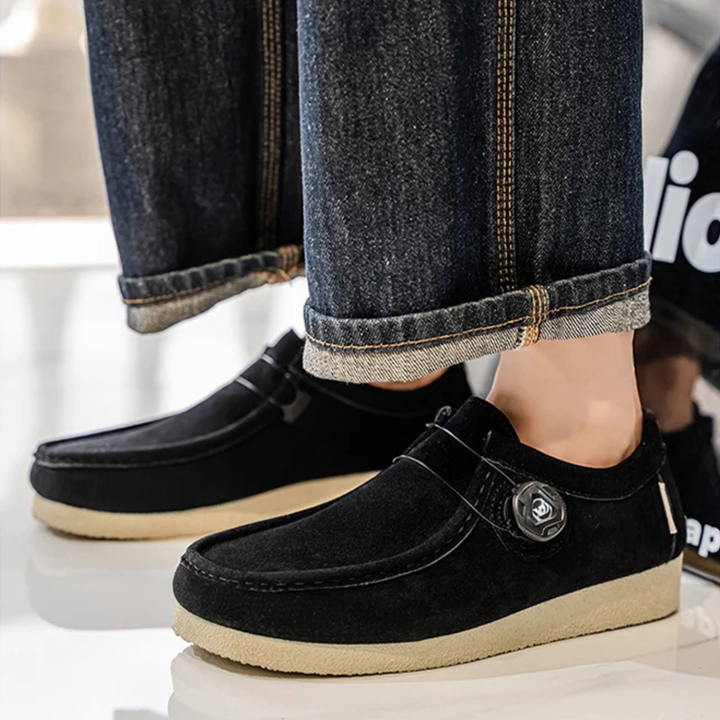 Irving - Relaxed Suede Loafers