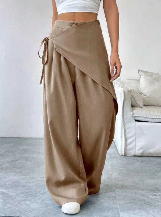 Maya - Fluid Wrap Pants