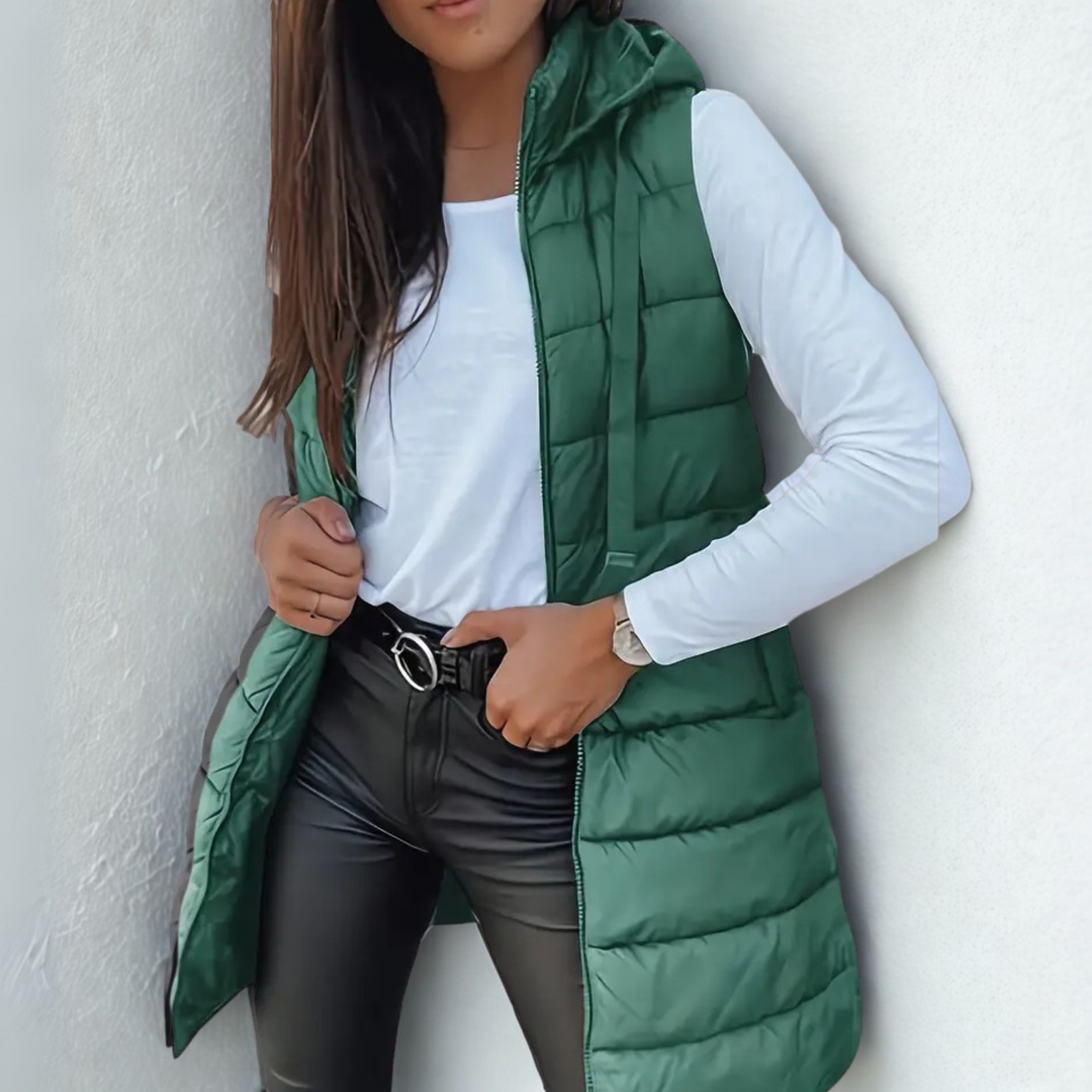 Veronica - Sleek Quilted Vest
