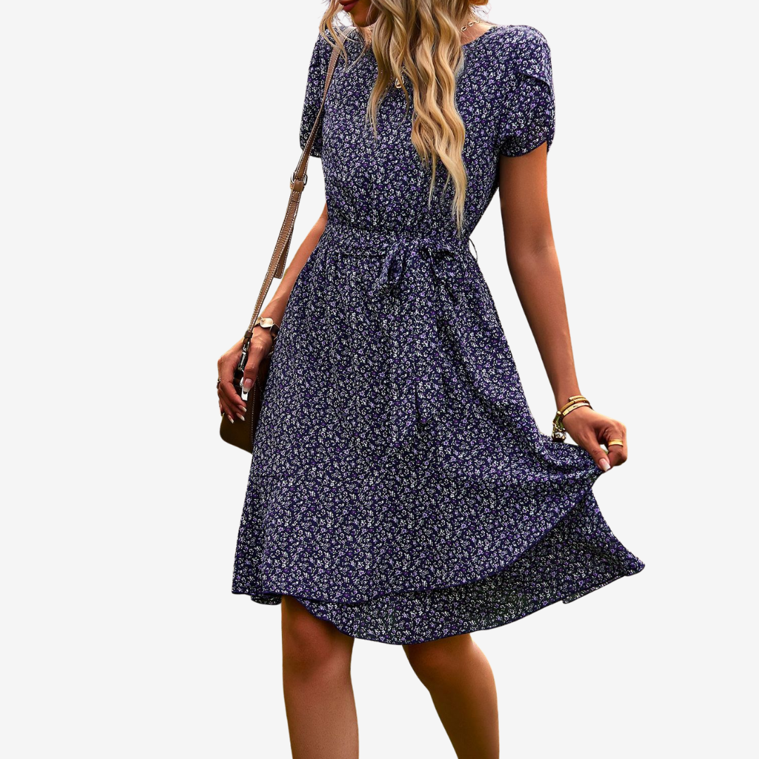 Xandra - Soft Floral Midi