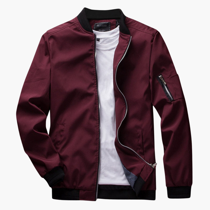 Walker - Sleek Satin Bomber